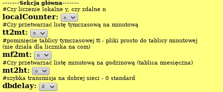 Liczniki klientów raport na e-mail