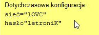 Domyśnie ustawienia wifi
              licznika.