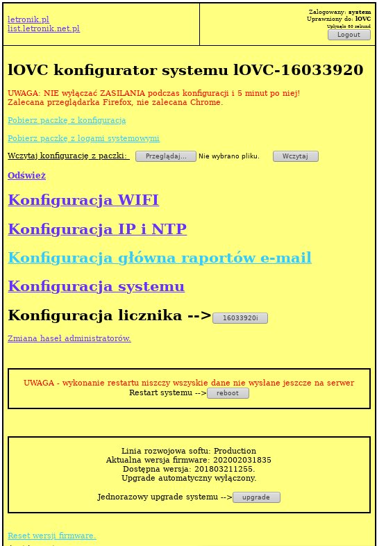 Strona
              główna konfiguratora.