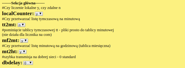 Współpraca licznikia osób z bazą danych 1