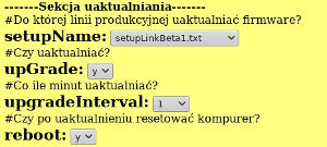 Ustawienia
            do aktualizacji licznika osób