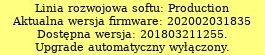Wersja
            oporgramowania licznika klientów lOVC